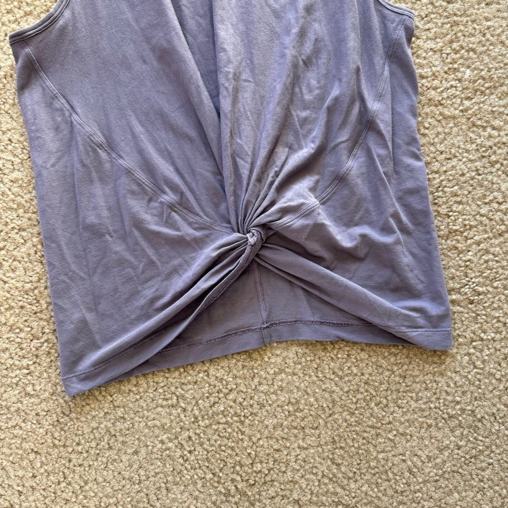 Lululemon Crescent Tank Graphite Purple 6 - Picture 6 of 9